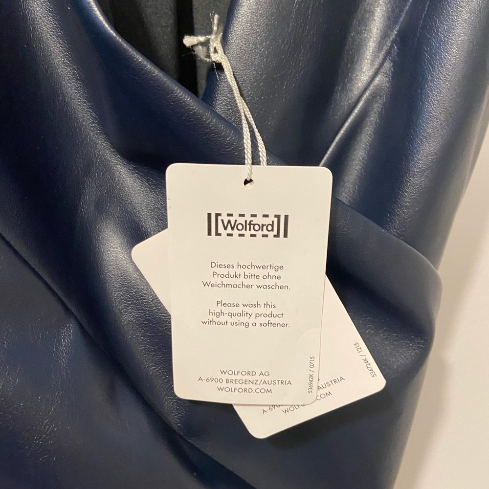 Midnight Blue Wolford body suit!